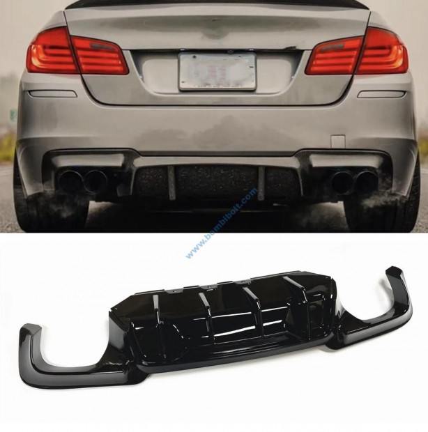 BMW F10 F11 M5 style h�ts� l�kh�r�t� diff�zor / f�nyes fekete /