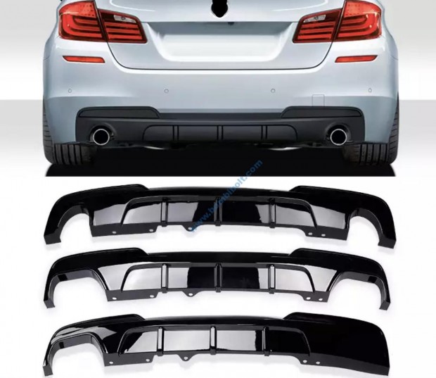 BMW F10 F11 M paket h�ts� l�kh�r�t� diff�zor / f�nyes fekete /