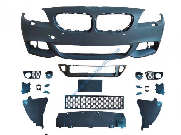 BMW F10 F11 M tech, M paket első lökhárító 2011-2014