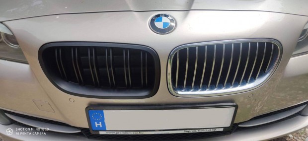 BMW F10 F11 (5-s) vese htrcs matt fekete dupla plcs