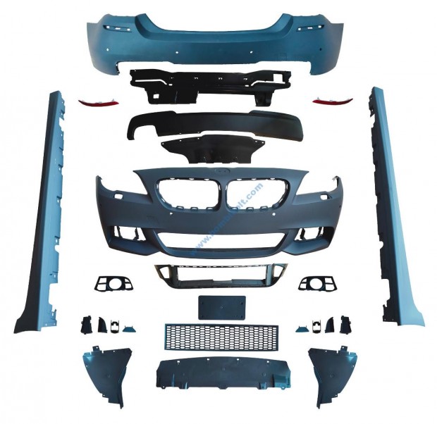 BMW F10 LCi M-tech, M-Paket lökhárító szett 2014-2017