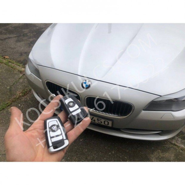 BMW F10 autkulcs msols, programozs