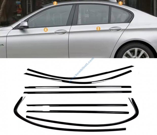 BMW F10 shadow line d�szl�c szett