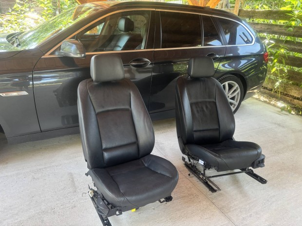 BMW F11 bőr első ülés szett