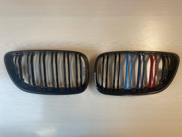 BMW F22, F23 preface (2-es BMW) vese lakk fekete dupla pálca M csík
