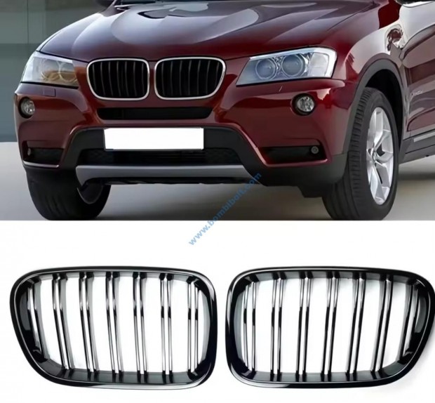 BMW F25 X3, F26 X4 fnyes fekete htrcs / vese 2011-2014