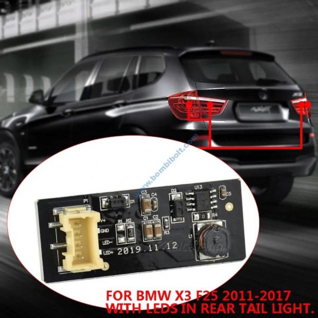 BMW F25 X3 hts lmpa LED javt panel, B003809.2