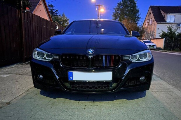 BMW F30 F31 F35 vese htrcs lakk fekete dupla plcs /M fests