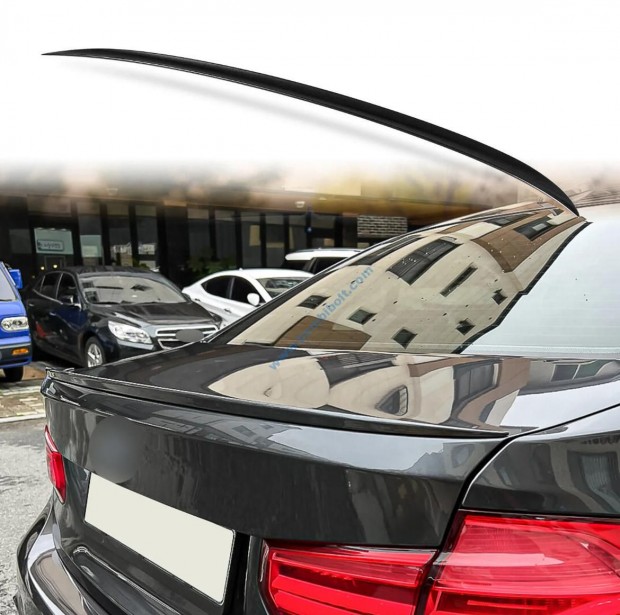 BMW F30 M3 spoiler / lgterel, fnyes fekete