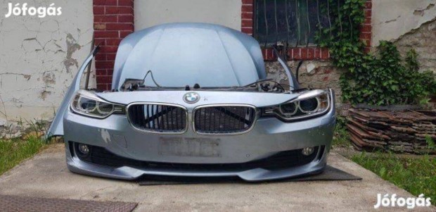BMW F30 eleje alkatrszei (motorhztet, htsor, xenon, srvdk)