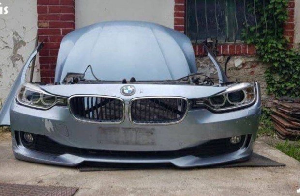 BMW F30 eleje alkatrszei (motorhztet, htsor, xenon, srvdk)