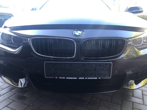 BMW F32 F33 F36 (4-es coupe, cabrio) dszrcs vese lakk fekete dupla