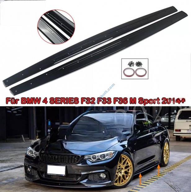 BMW F32 F33 F36 kszb spoiler / toldat