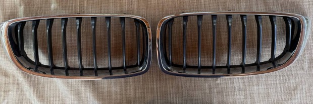 BMW F32 gyári króm hűtőrács/vese
