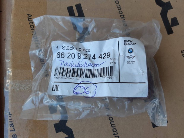 BMW F45 F46 G30 G31 G11 G12 i3 PDC Parkolásérz. szenzor 66209274429