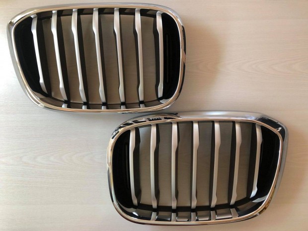 BMW G01 G02 preface ( x3 x4 ) díszrács vese hűtőrács X-LINE króm/titán