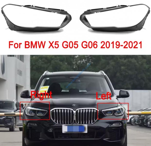 BMW G05 G06, X5 X6 lmpabra, fnyszr bra 2018-2021