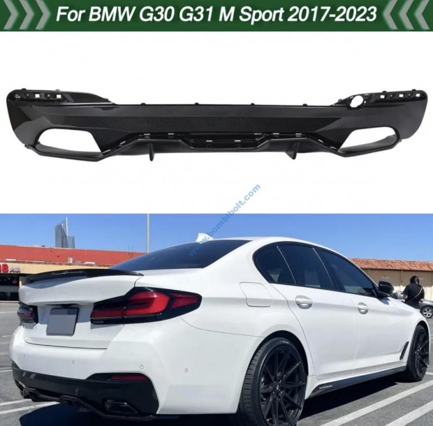 BMW G30 G31 G38 M Performance diffzor 2017-2023