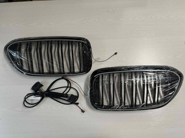 BMW G30 G31 (5-s BMW) vese 2x7 dupla plcs lakk fekete LED krben