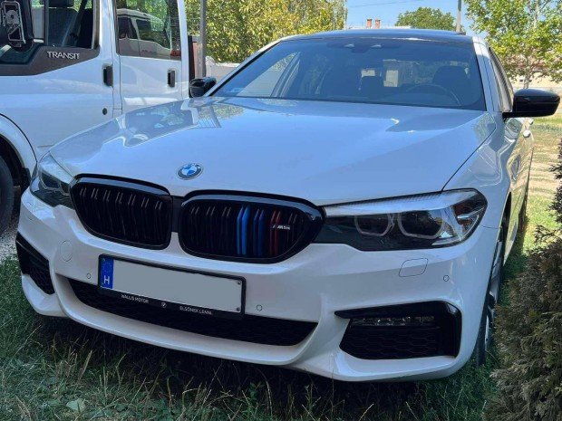 BMW G30 G31 pre (5-s BMW) vese dupla plca lakk fekete /M fests 2x7