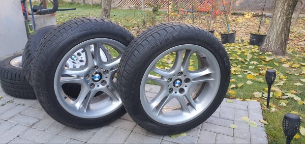 BMW Gyri 18" alu Tli szett 70% tligumival 245/45/18" Elad