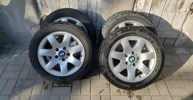 BMW Gyri alufelni 16" Tli szett 90% Bridgestone gumival