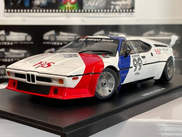 BMW M1 E26 Procar 1979 No.99 Hezemans 1:18 Werk83 W1803011