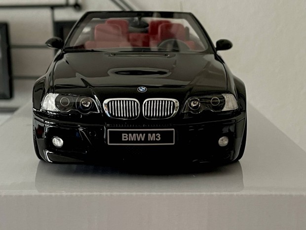 BMW M3 E46 1:18 Otto modell j dobozos 