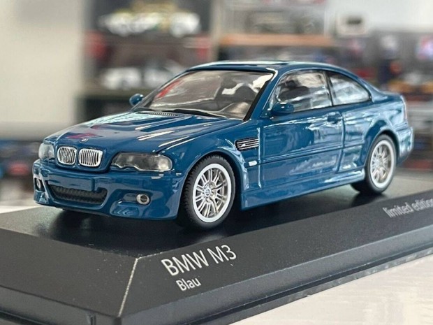 BMW M3 E46 2001 1:43 1/43 Minichamps Limited Ed. 500!