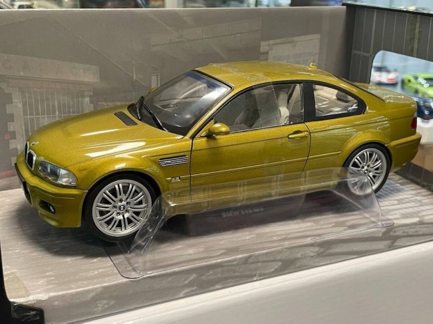 BMW M3 E46 Coupe 2000 Phoenix yellow 1:18 1/18 Solido