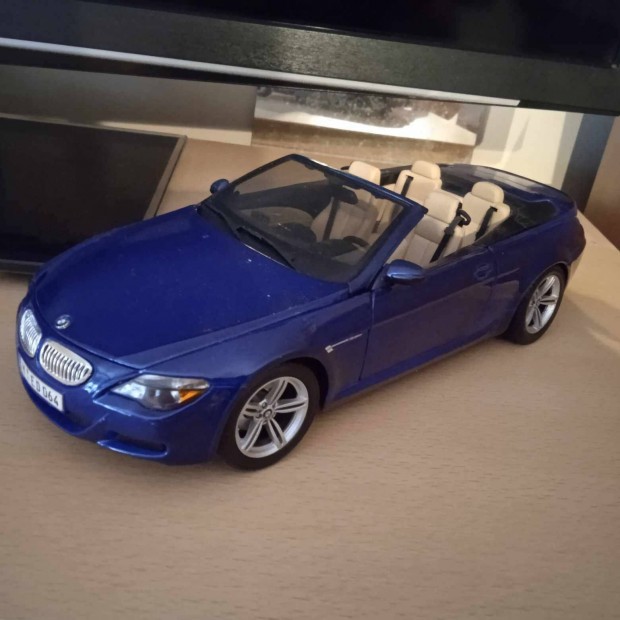 BMW M6 makett 1/18