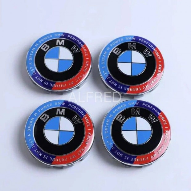 BMW M Power felnikupak szett 68mm (kls tmr)