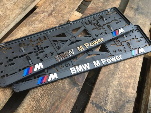 BMW M Power rendszmtbla keret