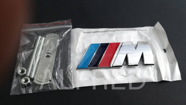 BMW M vese logó (teljesen fém)
