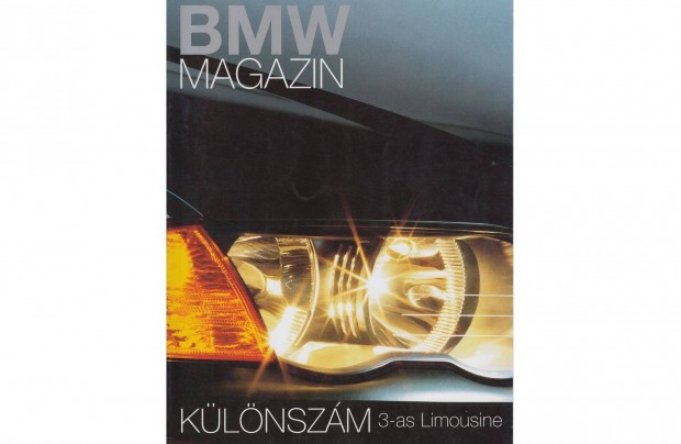 BMW Magazin klnszm - 3-as Limousine