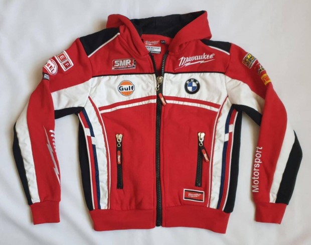 BMW Motorrad Motorsport Team kapucnis pulóver eladó