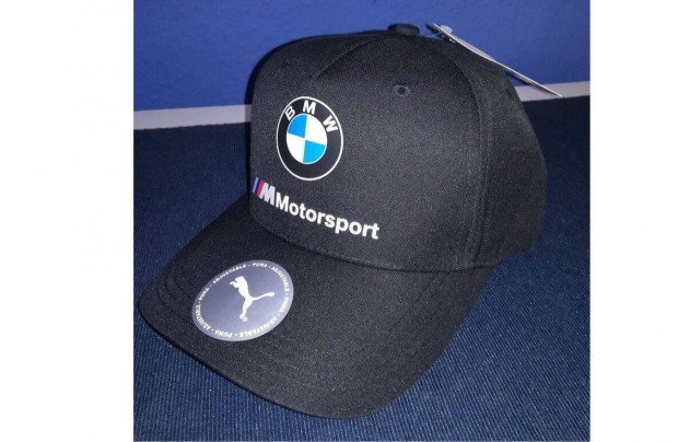 BMW Motorsport eredeti Puma fekete baseball sapka