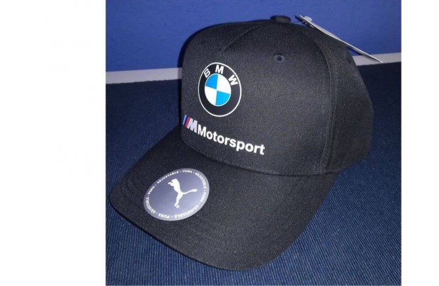 BMW Motorsport eredeti Puma fekete baseball sapka