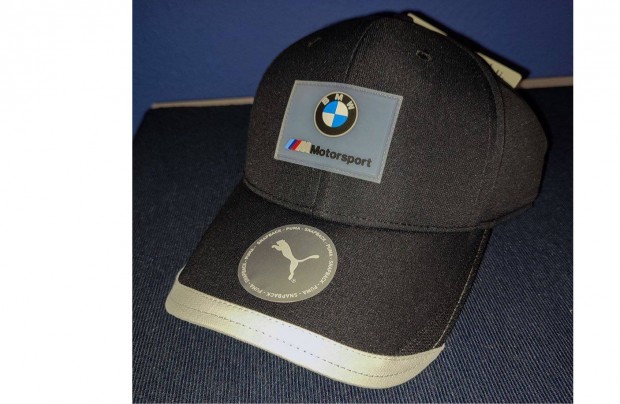 BMW Motorsport eredeti Puma fekete baseball sapka