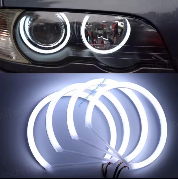 BMW Opl LED Angel eyes E46 halogn menetfny