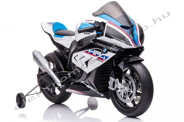 BMW S1000RR HP4 Race 12V fehér/kék elektromos kismotor
