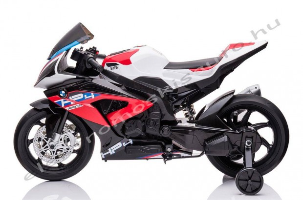 BMW S1000RR HP4 Race 12V piros/fehér eredeti elektromos kismotor