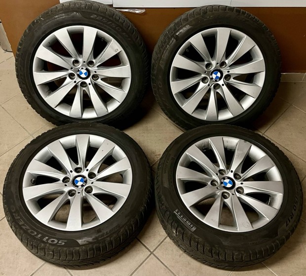 BMW Style 413 17" felni Pirelli Sottozero 225/50 r17 tligumi