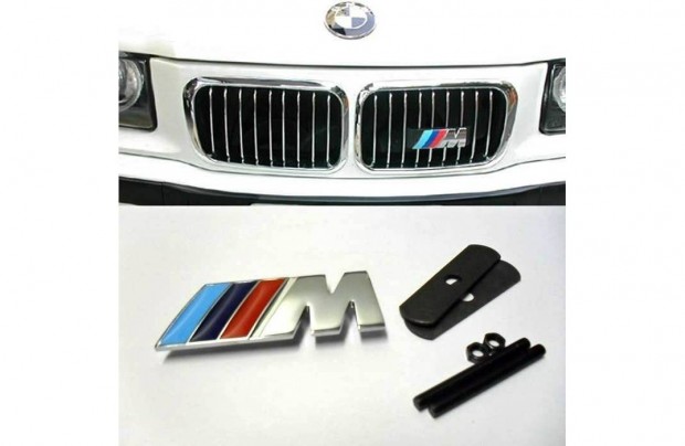 BMW Vesegrill csavarozható M teljesítményjel