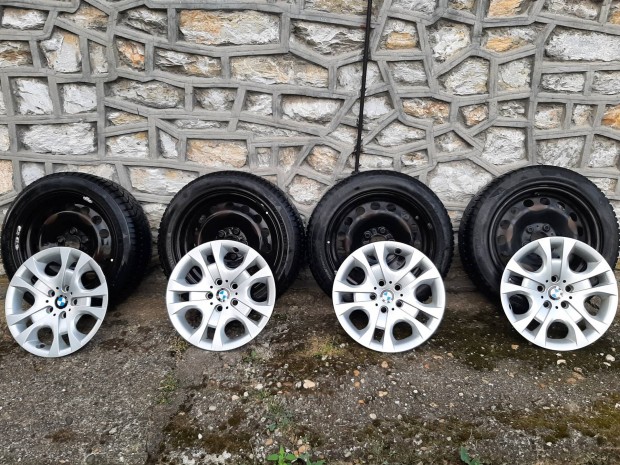 BMW X1 E84 5X120 Gyri felni garnitra Tli gumi+Dsztrcsa