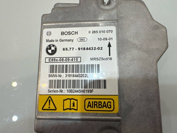 BMW X1 E84 légzsák vezérlő elektronika 65779184432