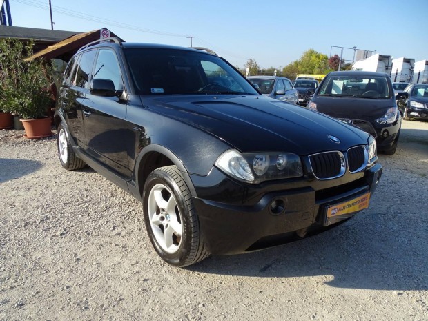 BMW X3 2.0d Vonhorog! Friss Mszaki!