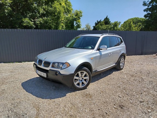 BMW X3 3.0d 2t Vonóhorog. Manuális 6-os váltó....