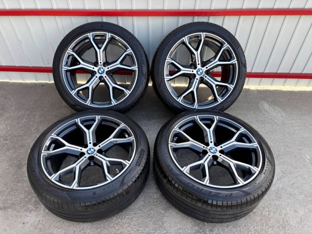 BMW X5 21" 5x112 G05 bicolor gyári alufelni nyáriszett eladó 21 coll