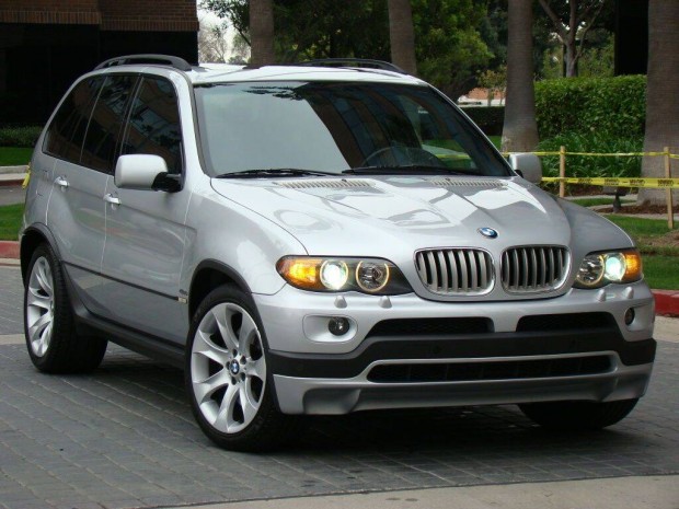 BMW X5 E53 facelift első spoiler